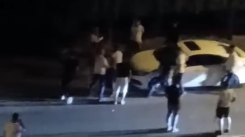 Osmangazi'de iki arkadaş grubu kavga etti