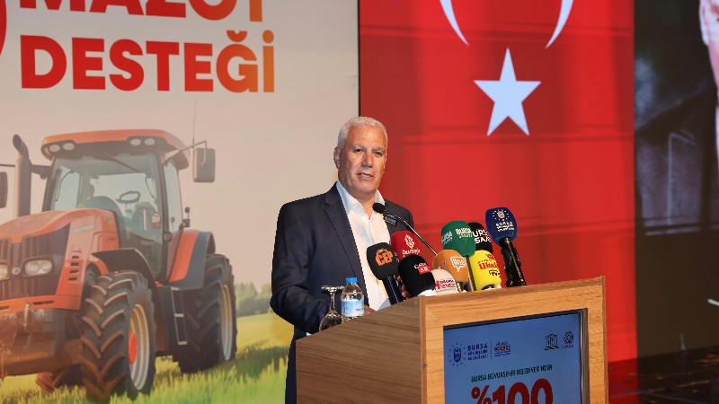 Bursa'da Başkan Bozbey'den çiftçilere: "Allah aşkına anız yakmayın"
