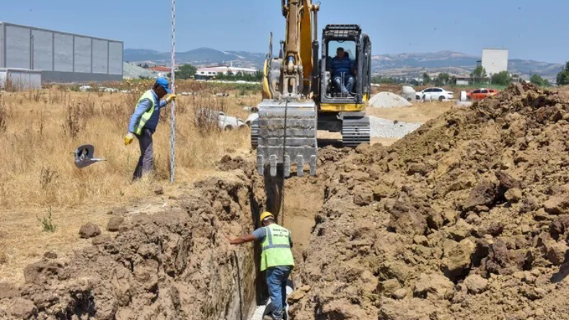 Büyükşehir’den Yenişehir’de altyapı çalışması
