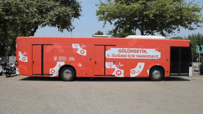 Büyükşehir Belediyesi, ‘Sağlık Otobüsü’ projesini hizmete sundu