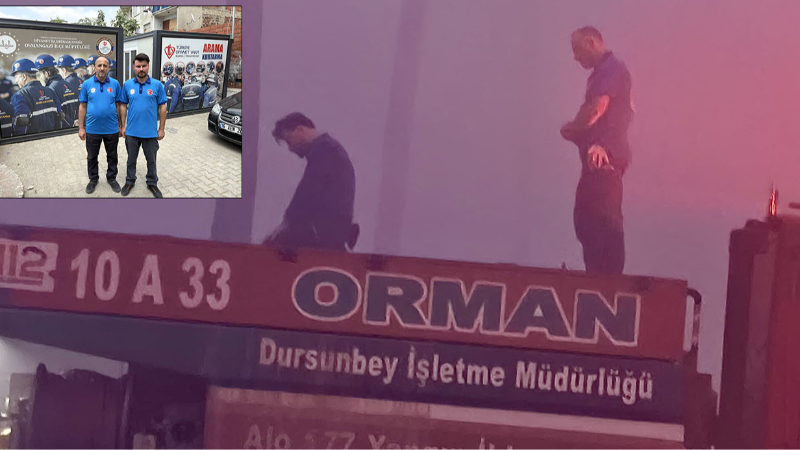 Araç üstünde namaz kılan kahramanlar, İHA’ya konuştu
