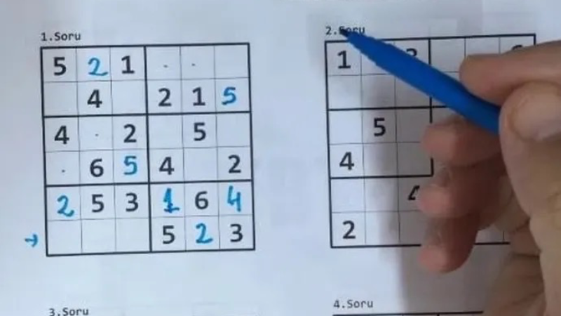 Sudoku, unutkanlığa karşı etkili