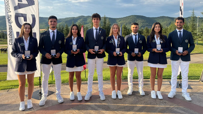 Milli golfçüler dereceye girdi