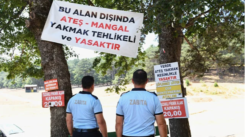 Osmangazi’de piknik alanlarına denetim arttı