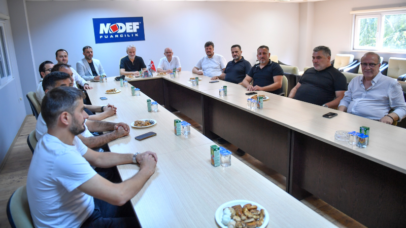 İnegölspor'dan MODEF'e ziyaret