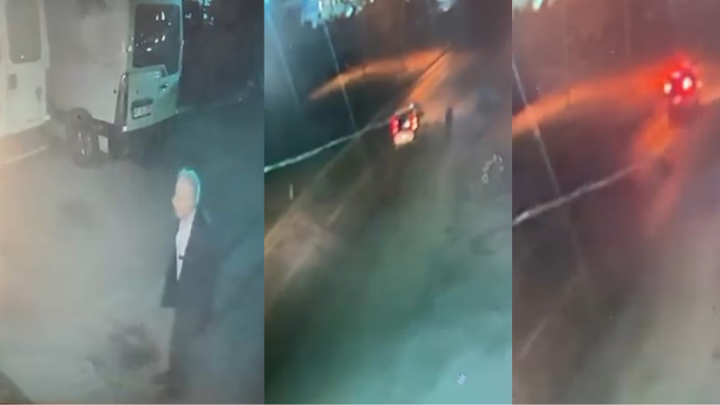 Yolun karşısına geçmek isterken otomobilin altında kaldı