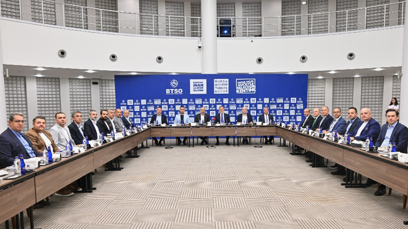Kayseri Ticaret Odası’ndan BTSO’nun vizyoner projelerine ziyaret