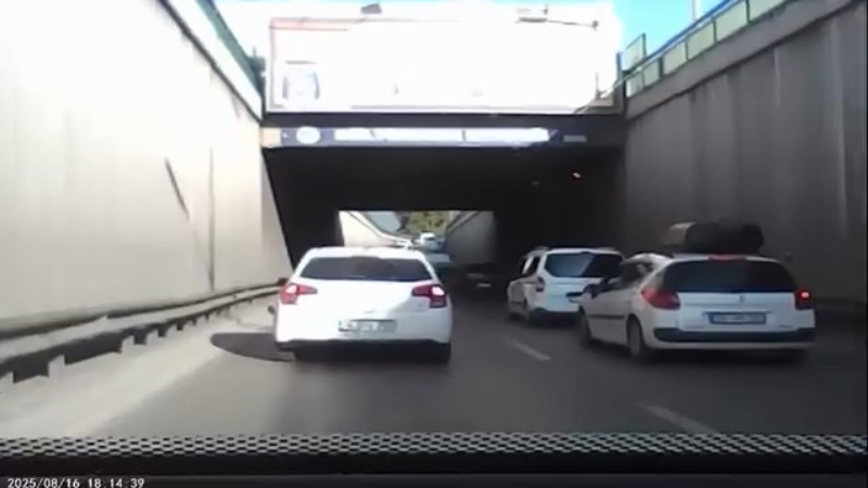 Osmangazi'de alkollü sürücü trafikte kaos çıkarttı