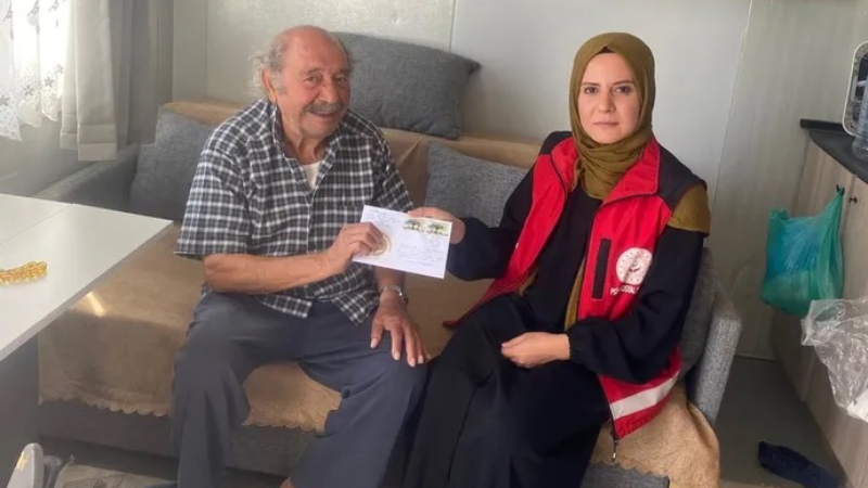 Bursa’dan Adıyaman’a duygulandıran mektup
