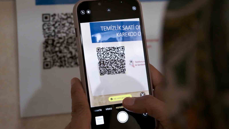 Hastanelerde hijyen için QR kodu dönemi
