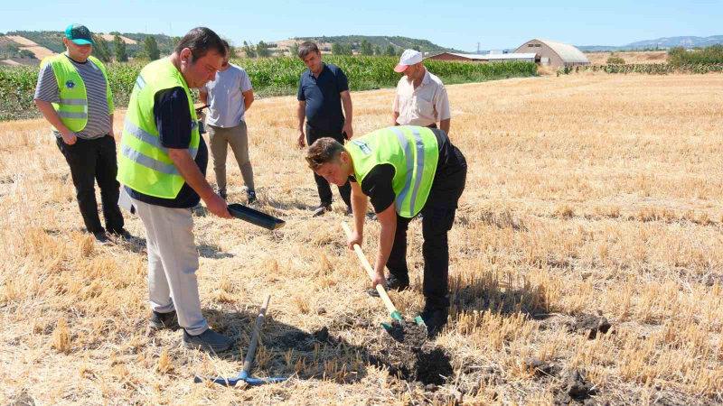 Bursa’nın ’Özel Tarım Ekibi’ toprak analizinde