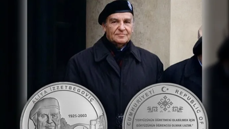 Aliya İzzetbegoviç anısına hatıra para basılacak