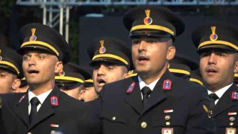 Bursa Işıklar Jandarma Astsubay Meslek Yüksekokulu’nda 781 astsubay mezun oldu