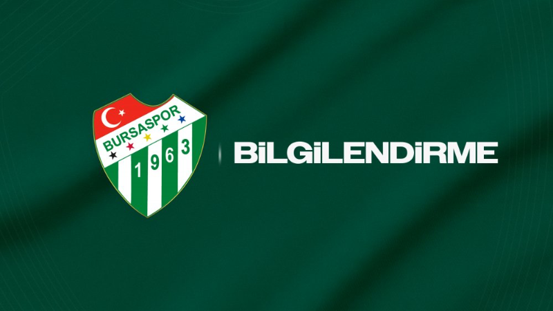 Bursaspor'dan 1461 Trabzon maçı için bilet bilgilendirmesi