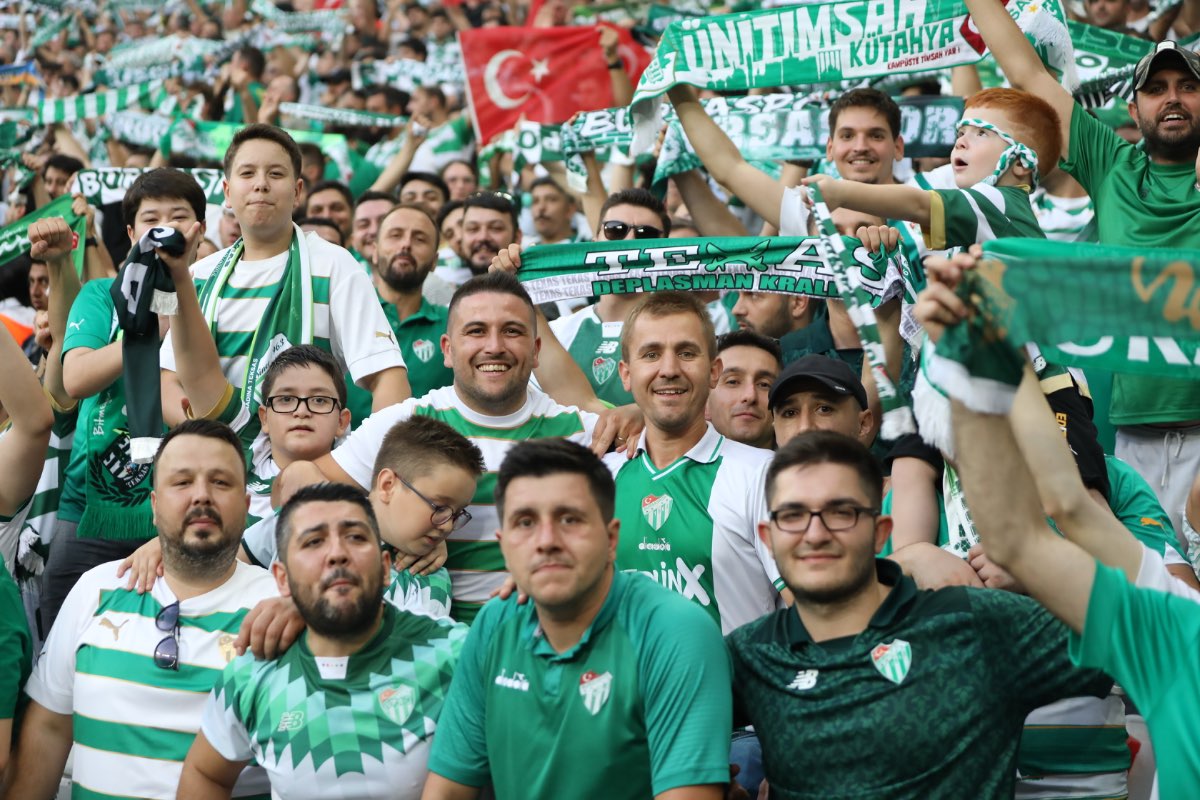 (FOTO GALERİ) Bursaspor-1461 Trabzon FK taraftar fotoğrafları