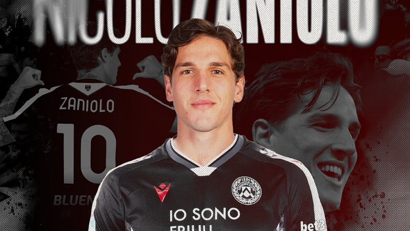 Udinese, Nicolo Zaniolo’yu kadrosuna kattı