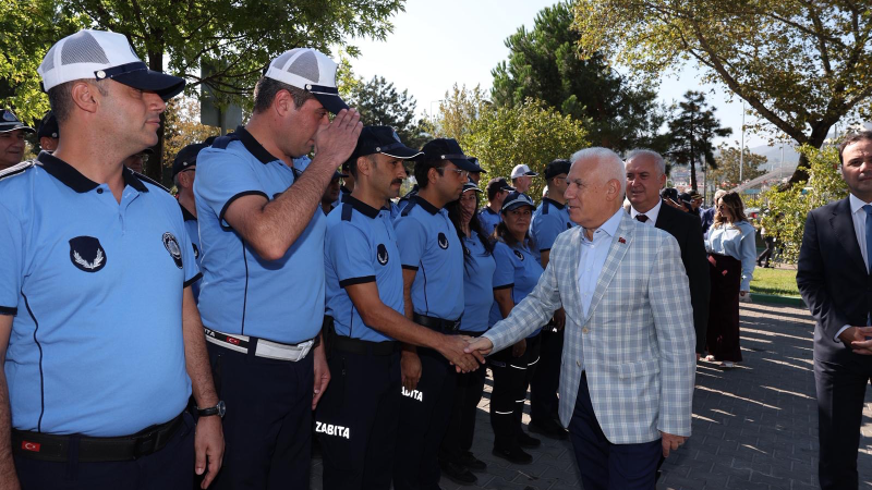 Başkan Bozbey’den zabıtaya güvence