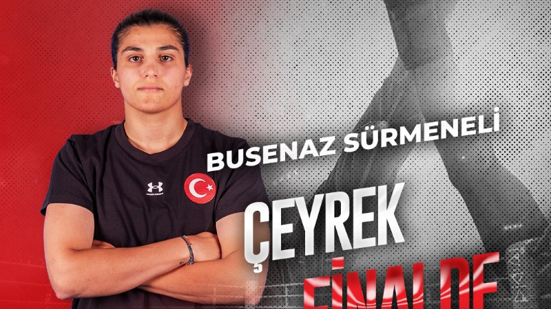 Busenaz Sürmeneli, Dünya Boks Şampiyonası’nda çeyrek finalde