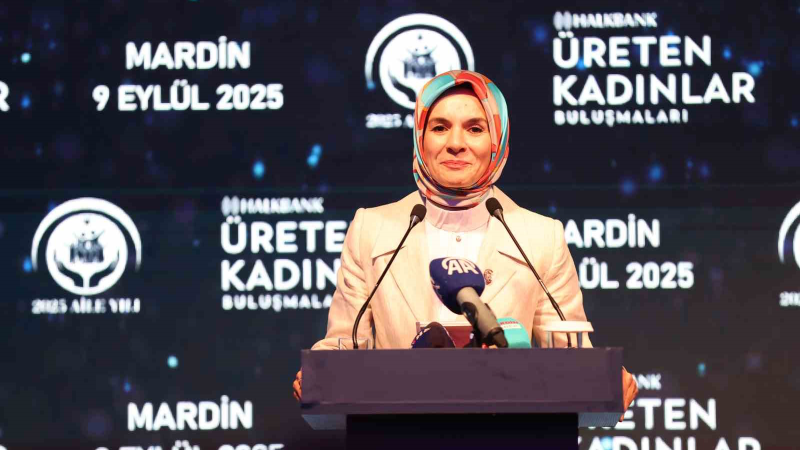 Bakan Göktaş, Üreten Kadınlar Buluşması'nda konuştu