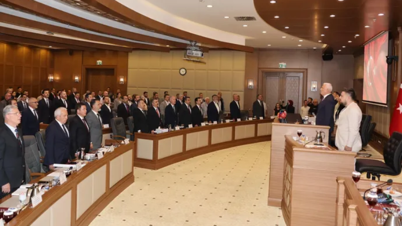 Bursa Büyükşehir Meclisi'nde kurtuluş anıldı