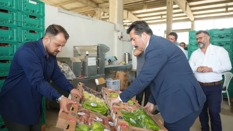 Yenişehir'in tarım ürünleri Libya yolunda