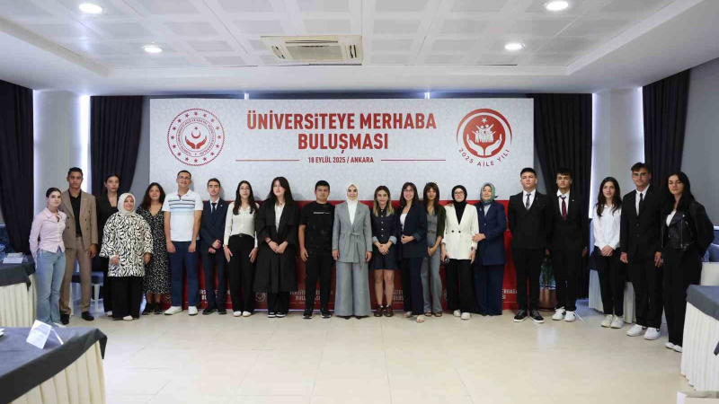 "Devletimizin himayesinde büyüyen çocuklarımızla ‘üniversiteye merhaba’ dedik"
