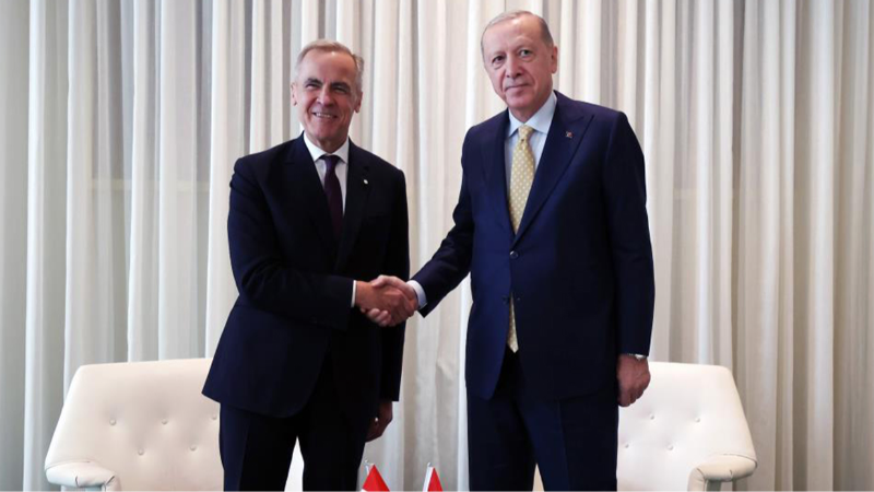 Cumhurbaşkanı Erdoğan, Kanada Başbakanı Carney'i kabul etti