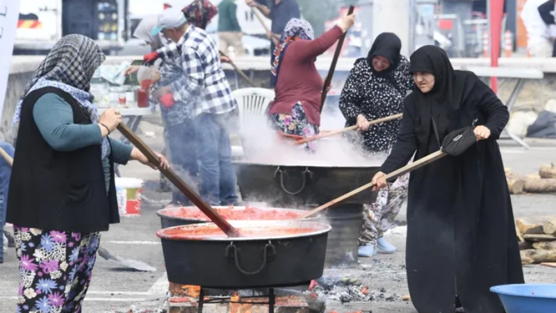 İmece kültürü Osmangazi'de yaşatıldı