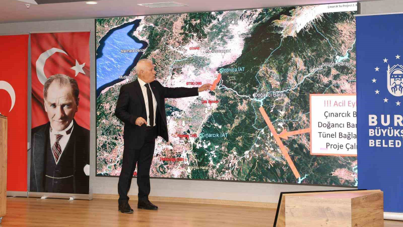 Başkan Bozbey: "Bursa’nın susuz kalmaması için çalışıyoruz"