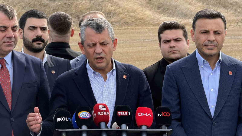 CHP Genel Başkanı Özel: "Sumud Filosu’na saldırı büyük bir ahlaksızlıktır"