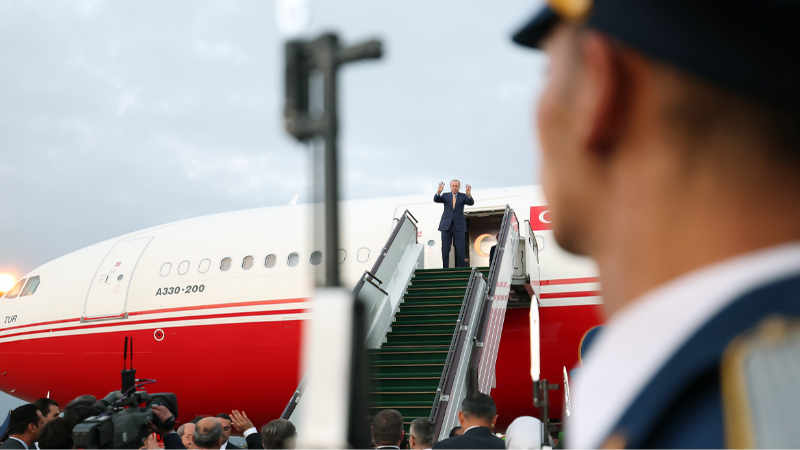 Cumhurbaşkanı Erdoğan, Azerbaycan’daki temaslarını tamamladı