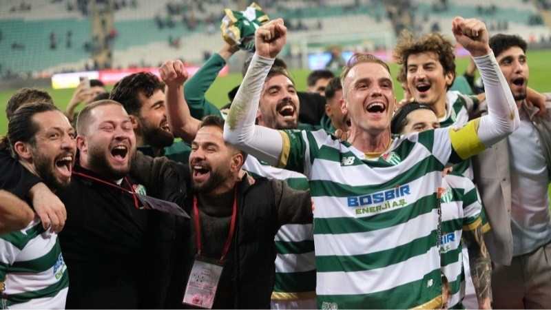 TFF 2. Lig’in en golcü takımı Bursaspor