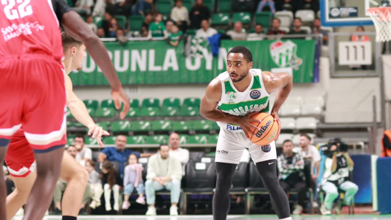 Bursaspor Basketbol evinde mağlup