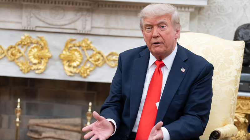 Trump: "İsrail ben izin verir vermez Gazze sokaklarına geri döner"