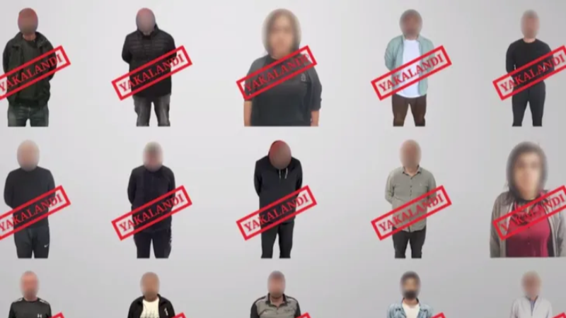 13'ü uluslararası 15 şüpheli Türkiye'de!