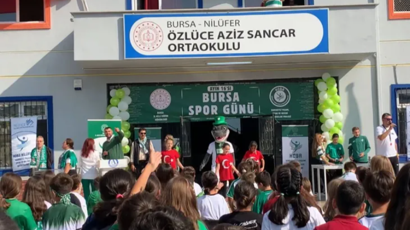 Bursa'da 'Spor Günü'nün başlangıcı Bursaspor'dan