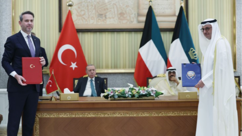 Türkiye ile Kuveyt arasında 4 anlaşma imzalandı