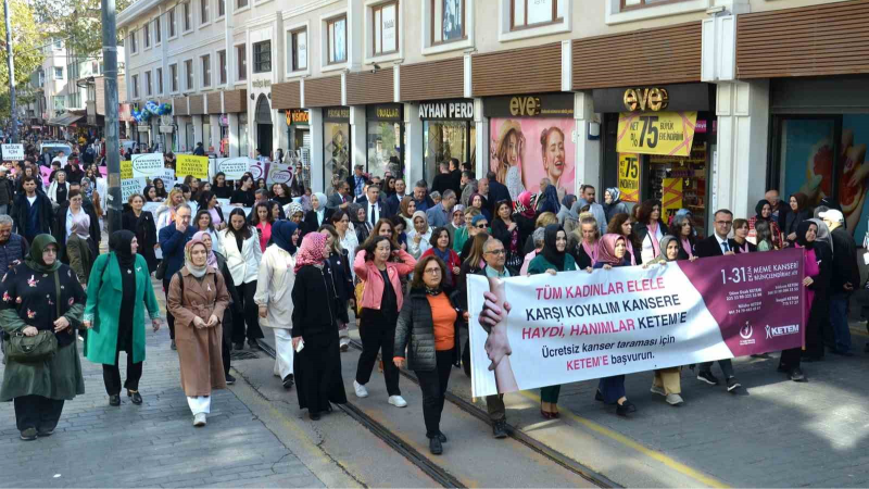 Bursa surlarında ‘Meme kanseri’ farkındalığı