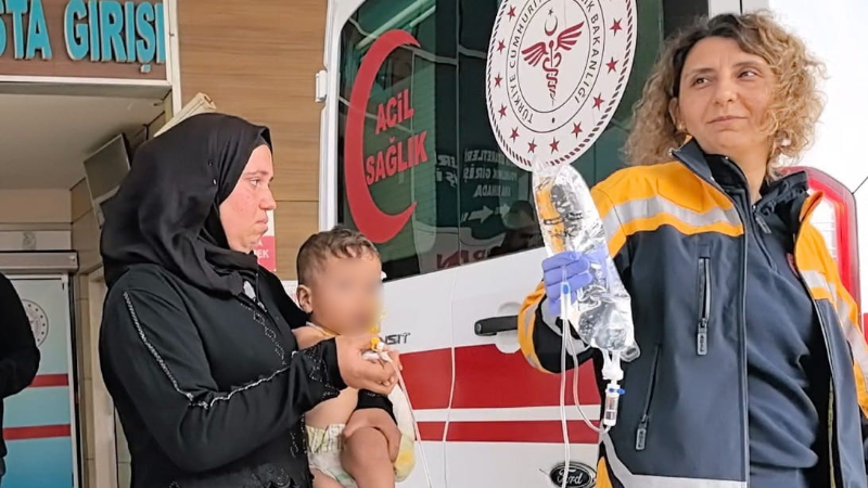 Oyun oynarken ateşe düşen çocuk ağır yaralandı