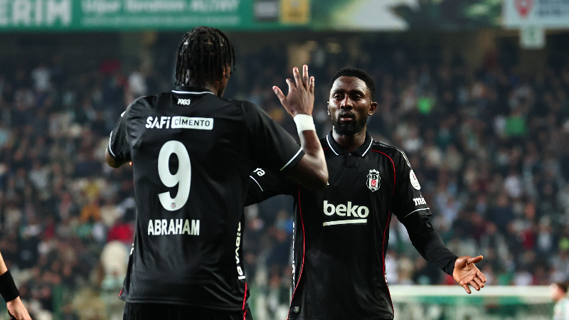 Beşiktaş 3 puanı 2 golle aldı