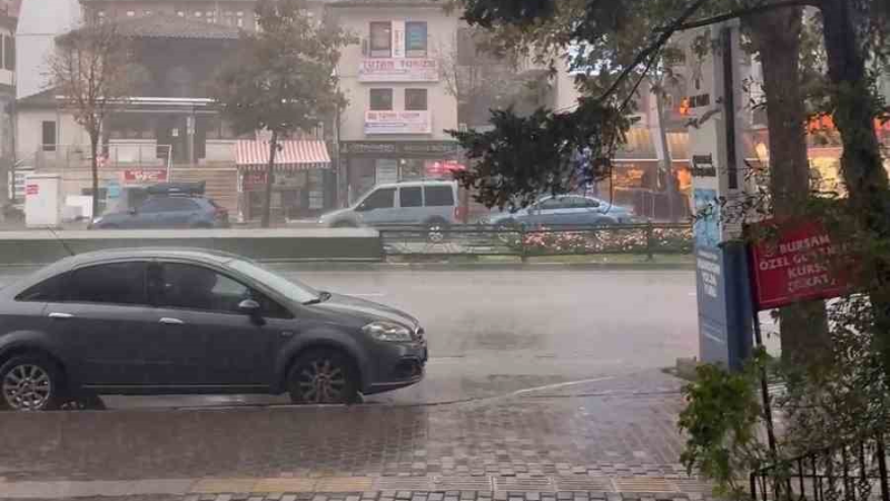 Bursa’da yağmur sevinci