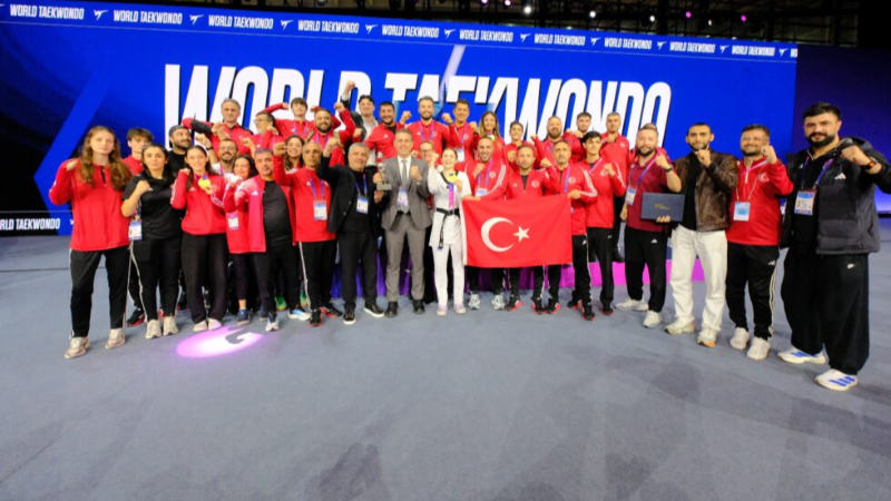 Taekwondoda Türkiye’den tarihi başarı