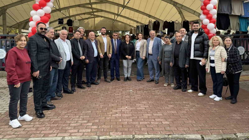 Nilüfer’in 7’nci giyim pazarı açıldı