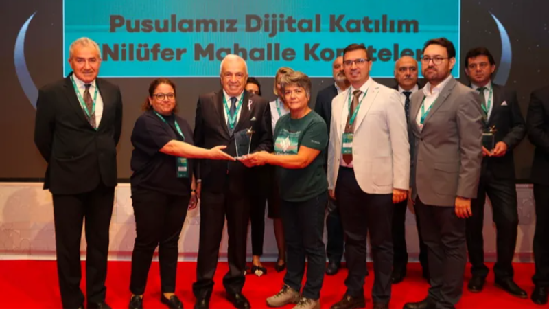 Nilüfer Belediyesi’ne Ekim ayında ödül yağdı