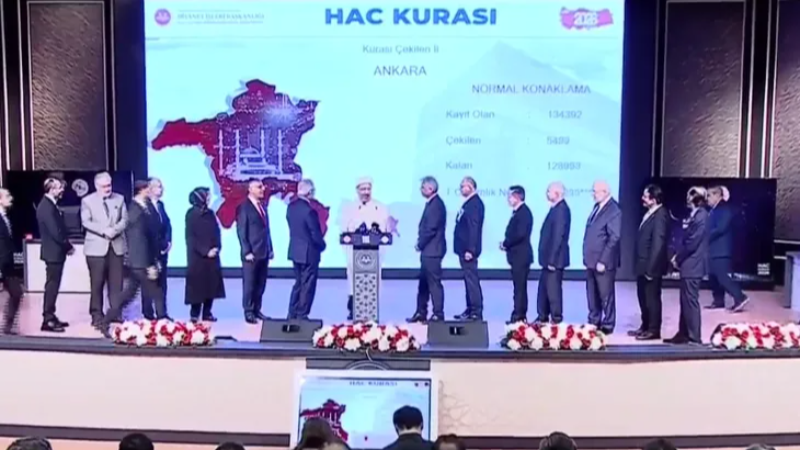 Hac kuraları çekildi!