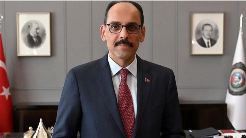 MİT Başkanı Kalın, Hamas heyetiyle görüştü