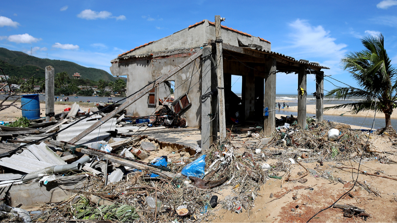 Vietnam’da Kalmaegi Tayfunu: 5 Ölü