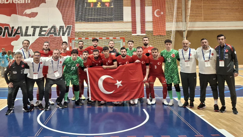 Futsal A Millî Takımımız, Avusturya'yı 4-1 Mağlup Etti
