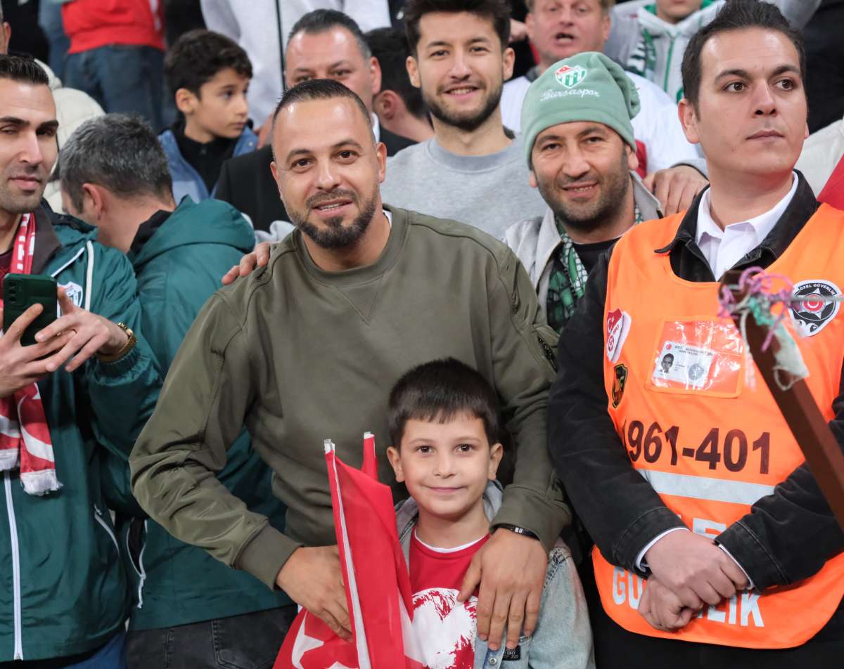 (ÖZEL) Türkiye-Bulgaristan taraftar fotoğrafları