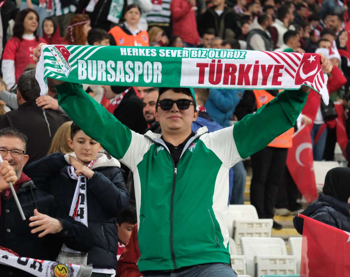 (ÖZEL) Türkiye-Bulgaristan taraftar fotoğrafları